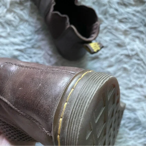 Dr. Martens Dark Brown Ankle Booties - Picture 6 of 6